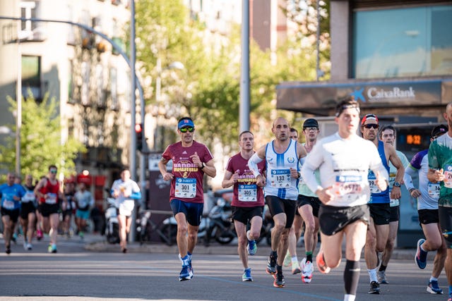 las mejores imágenes del maratón de madrid 2022