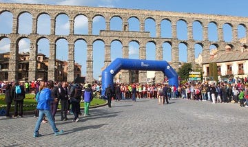 salida del maratón de segovia 2015