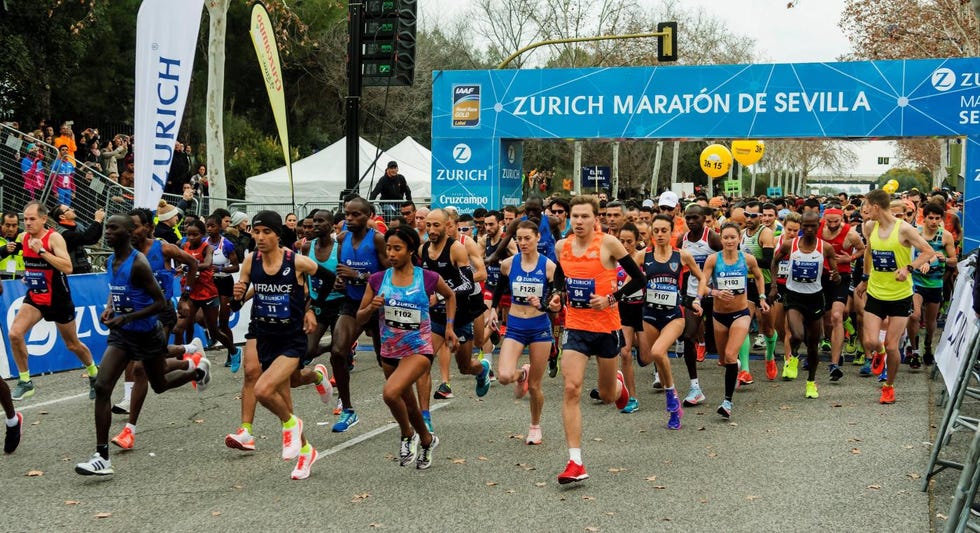 Maratón de Sevilla clasificatorio para Mundial de Grupos de Edad