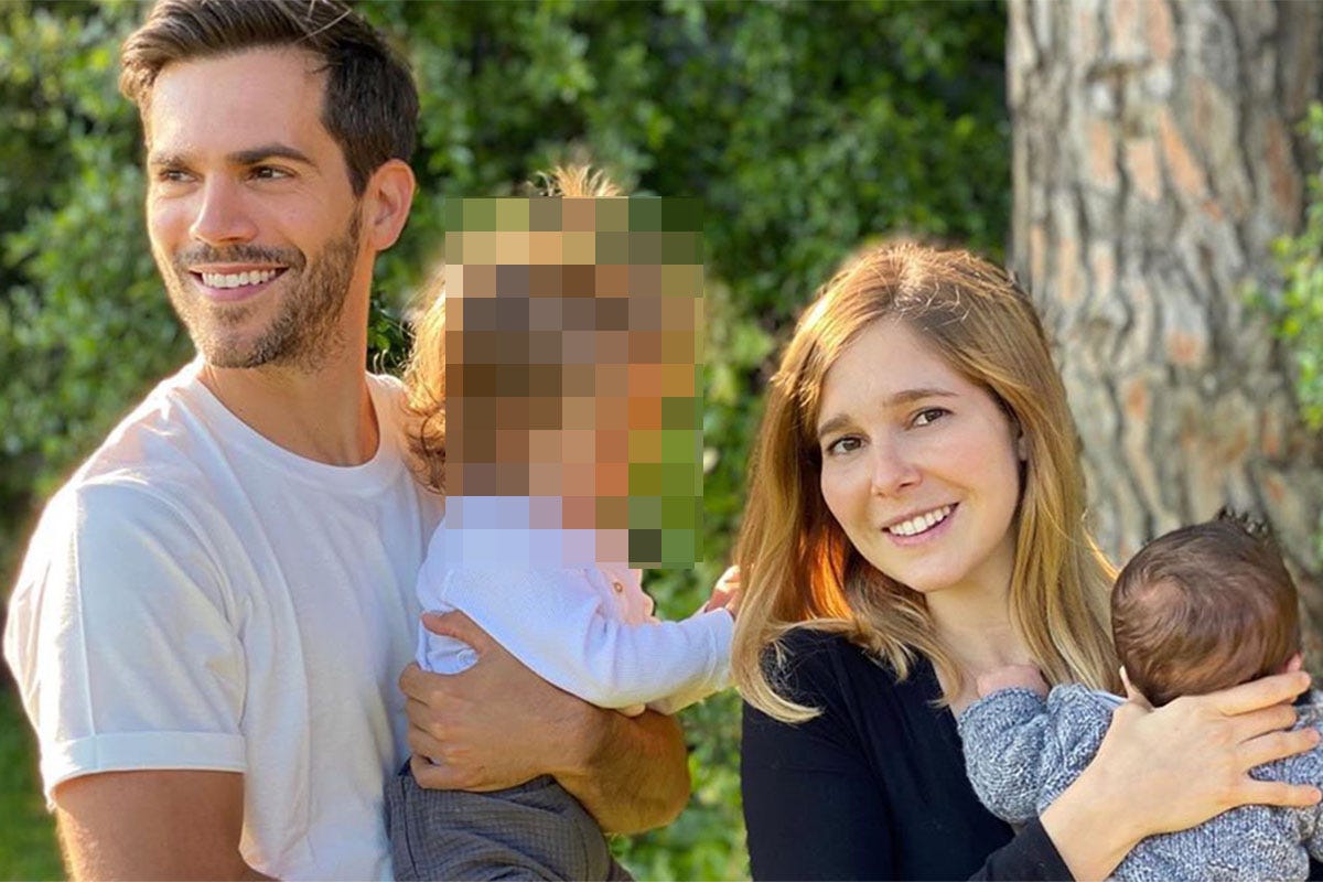 Marc Clotet Y Natalia Sánchez Y Su Preciosa Foto Familiar 