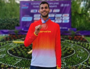 marc tur, medalla de oro en 50km marcha en la copa de europa de podebrady