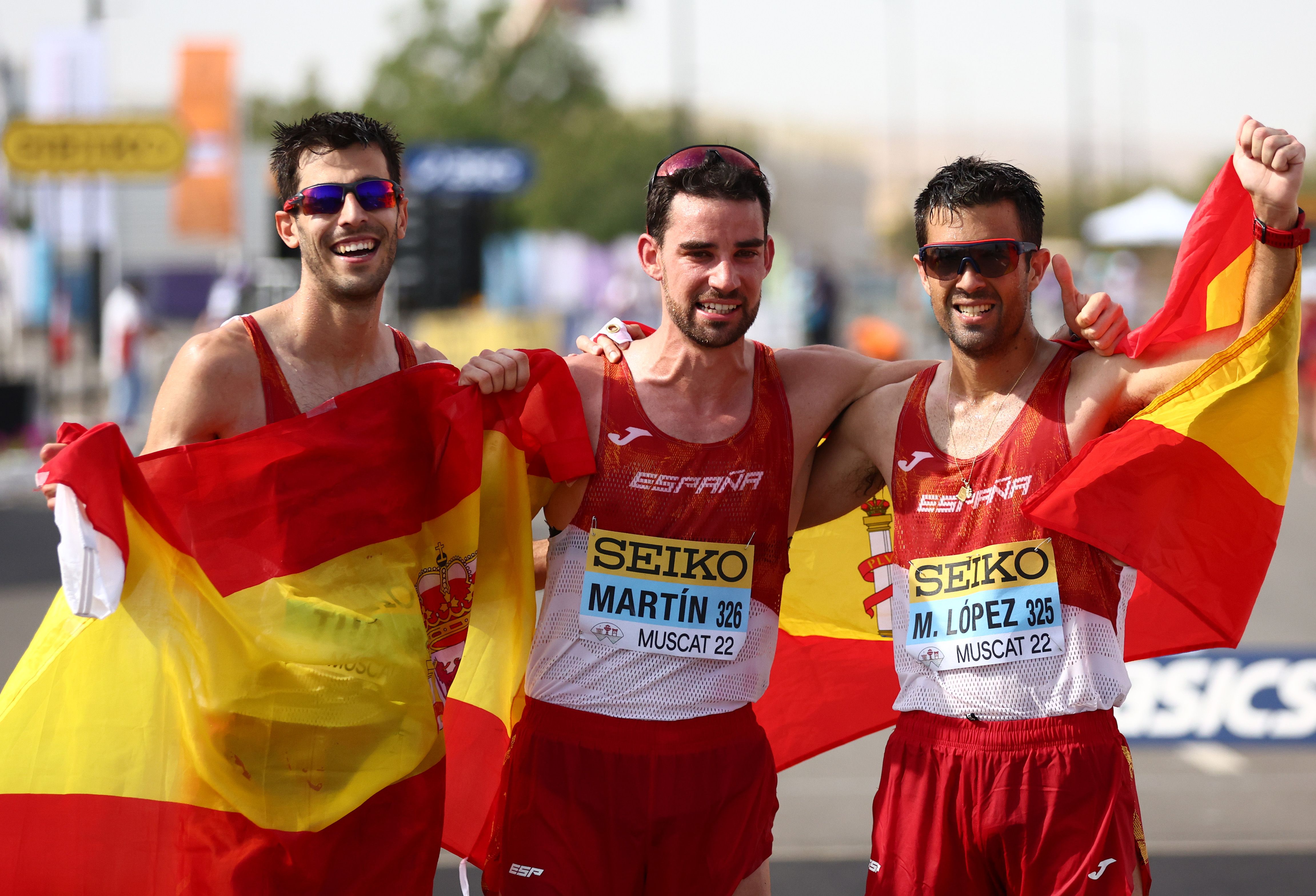 La selección española de atletismo en el de Eugene