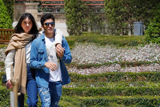 Marc Márquez y Lucía Rivera,