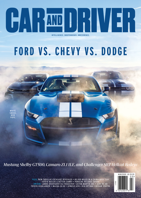 Car and Driver March 2020
