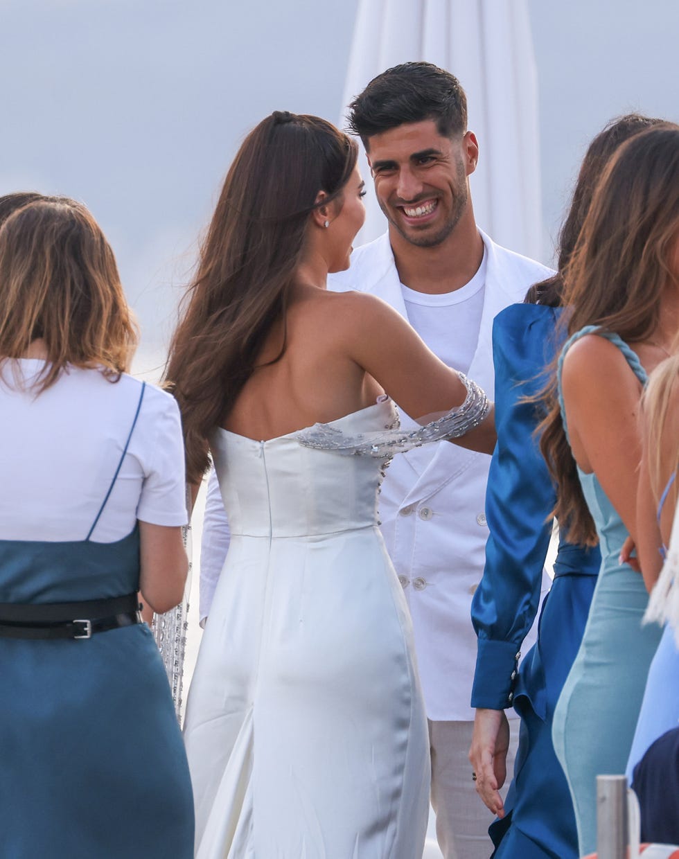 marco asensio y sandra garal celebran una fiesta preboda en mallorca
