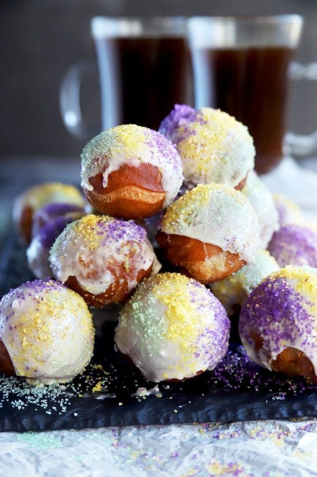 mardi gras desserts pinterest