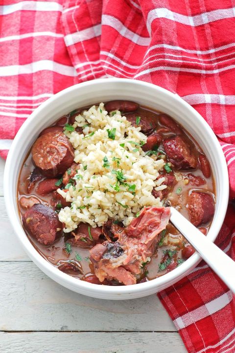 instant pot new orleans red beans and rice