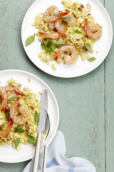 shrimp and sweet corn grits