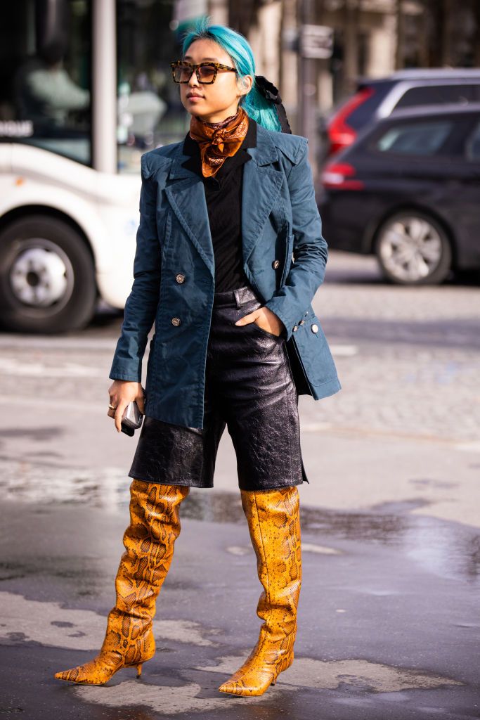 How to Style Thigh High Boots for Winter 2020 
