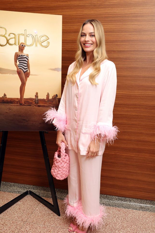 You can shop Margot Robbie's perfectly pink Barbie pyjamas