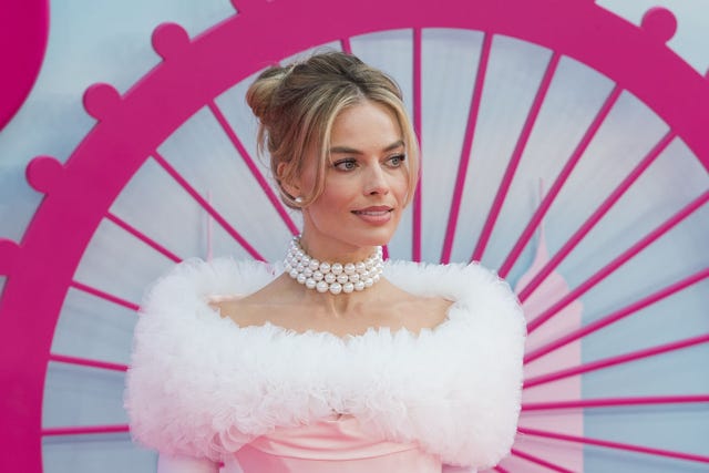 Margot Robbie has been wearing Manolos during the Barbie press tour