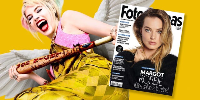 Margot Robbie en la portada de Fotogramas de Febrero