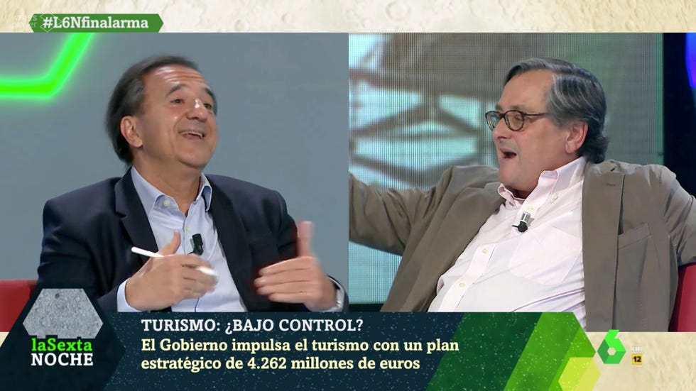 paco marhuenda discute en la sexta noche