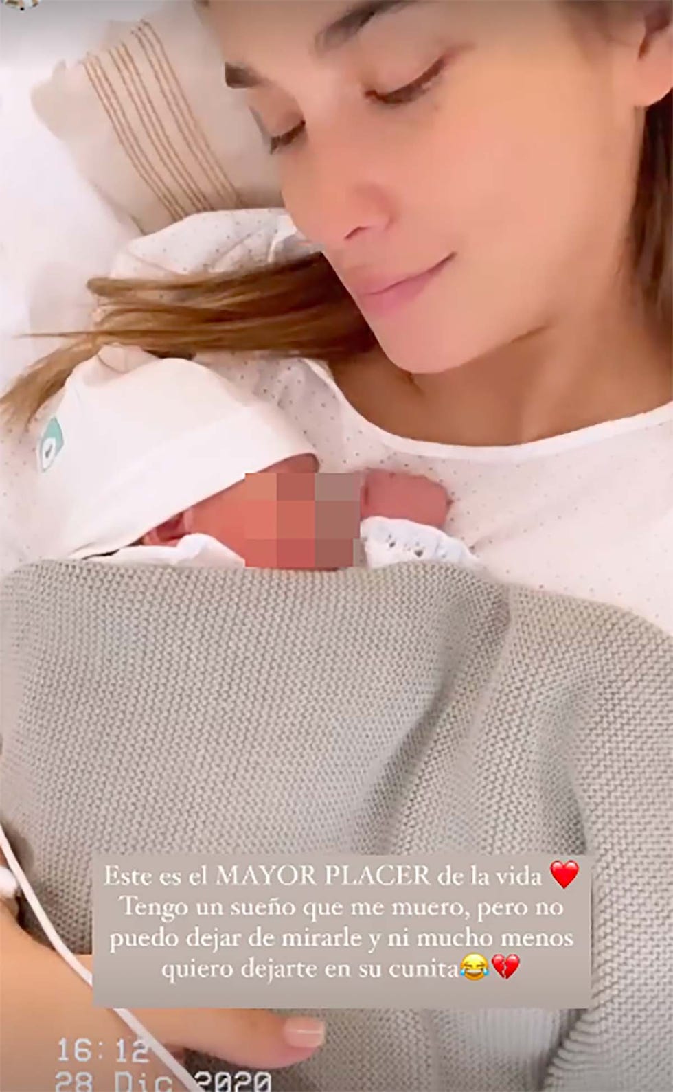 maría pombo bebé