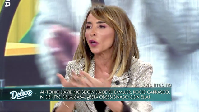 María Patiño se derrumba en 'Sábado Deluxe'