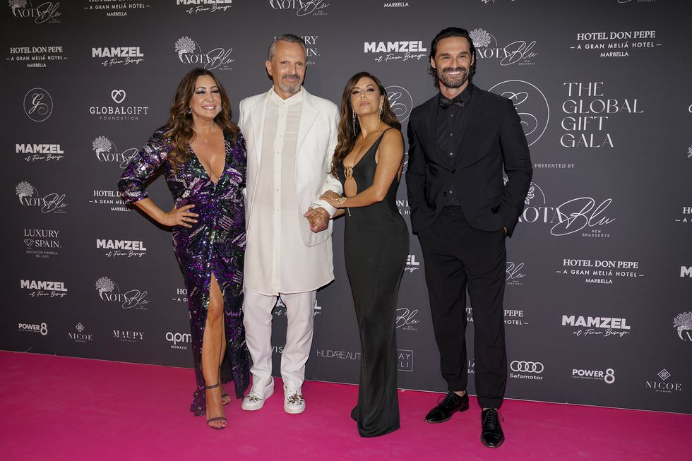 María Bravo, Miguel Bosé, Eva Longoria and Iván Sánchez, invited to the Global Gift Gala 2023