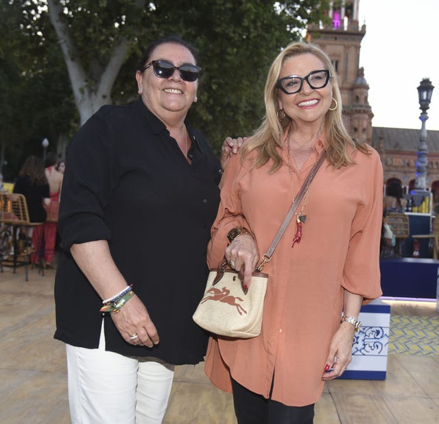 la pareja en el concierto de marc anthony en sevilla