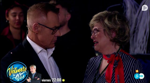 Juani Garzón, madre de María Jesús Ruiz, abandona el plató rota de dolor