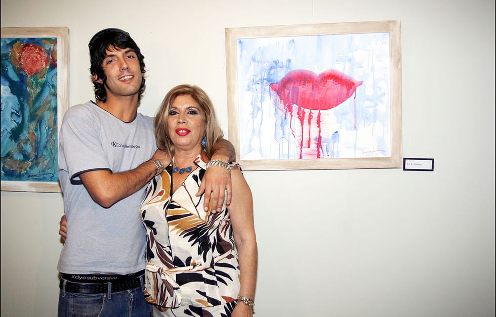 maria jimenez con su hijo alejandro
