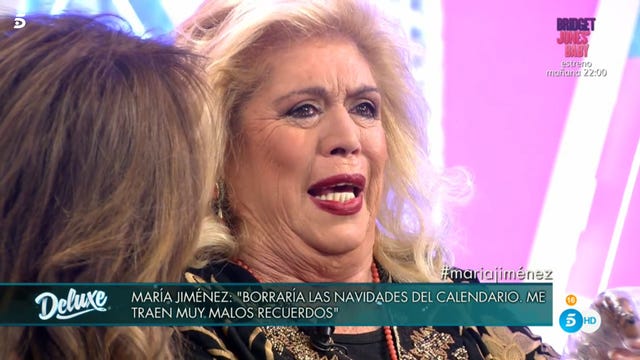María Jiménez, María Jiménez Deluxe, María Jiménez Sálvame, María Jiménez Sábado Deluxe