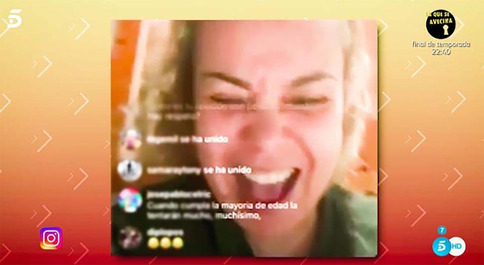 maría josé campanario directo instagram