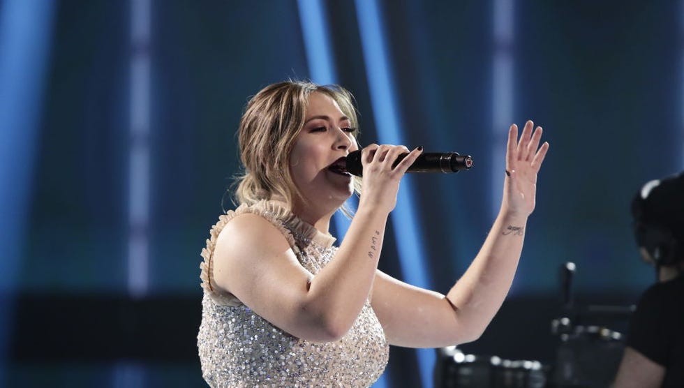 María, finalista de 'La Voz' del equipo Luis Fonsi