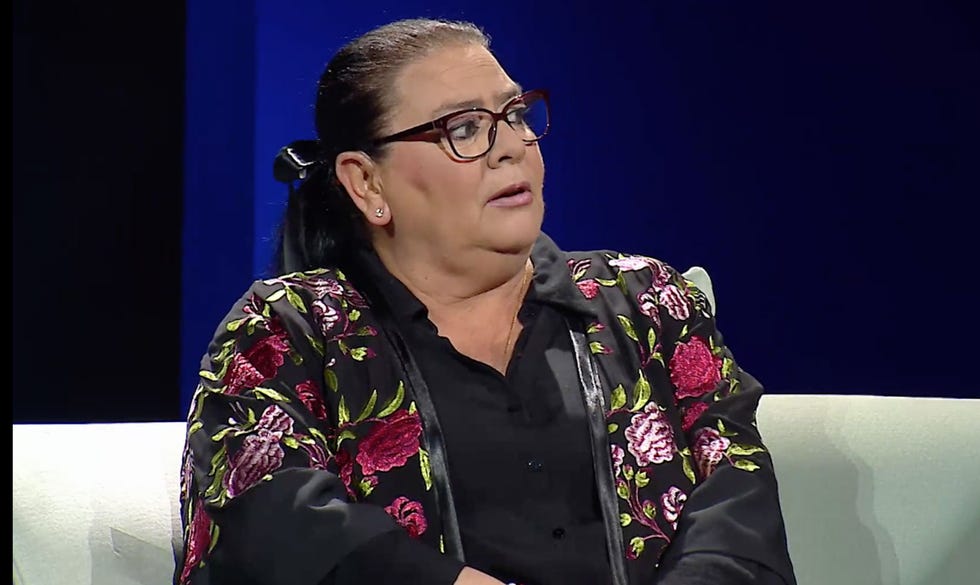 a person wearing glasses