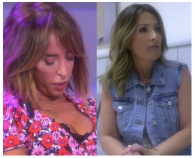 tensa pelea entre maría patiño y laura fa