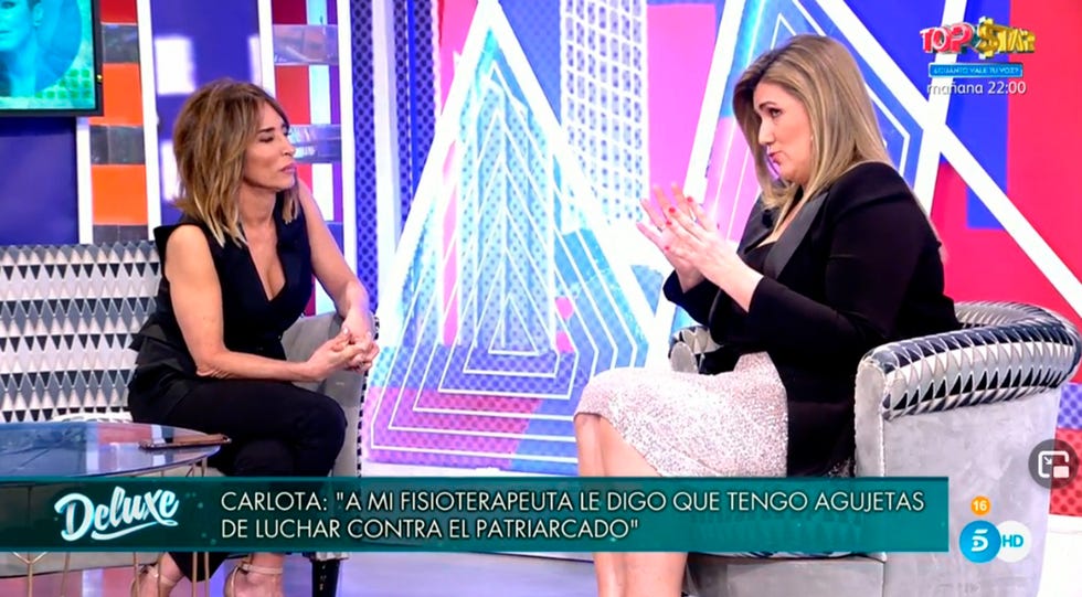 maría patiño pide perdón a carlota corredera