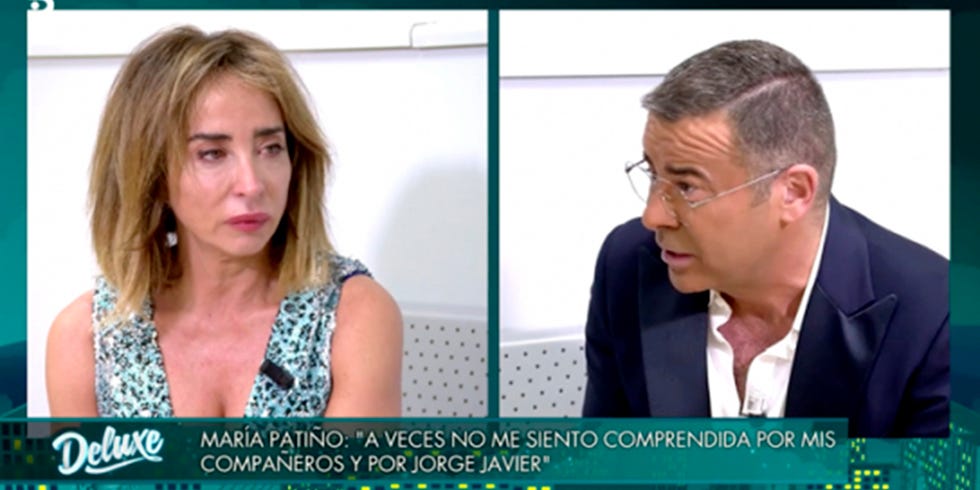 maría patiño y jorge javier resuelven sus conflictos en 'sálvame'