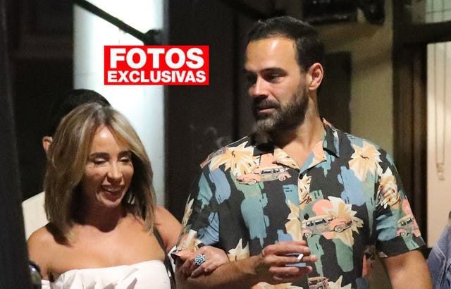 maría patiño y su marido disfrutan de la noche madrileña