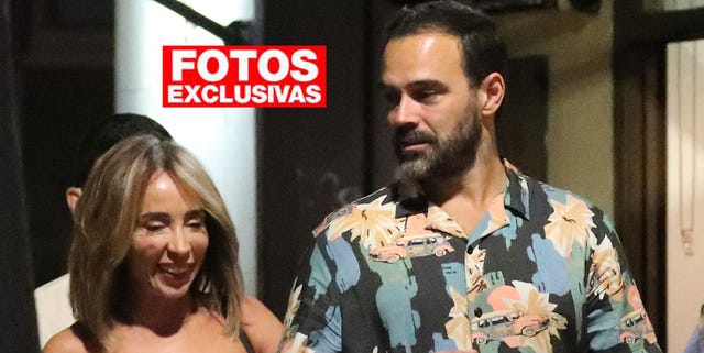 María Patiño y su marido disfrutan de la noche madrileña maría patiño y su marido disfrutan de la noche madrileña