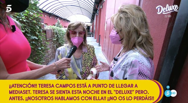 maría teresa campos vuelve a la tv