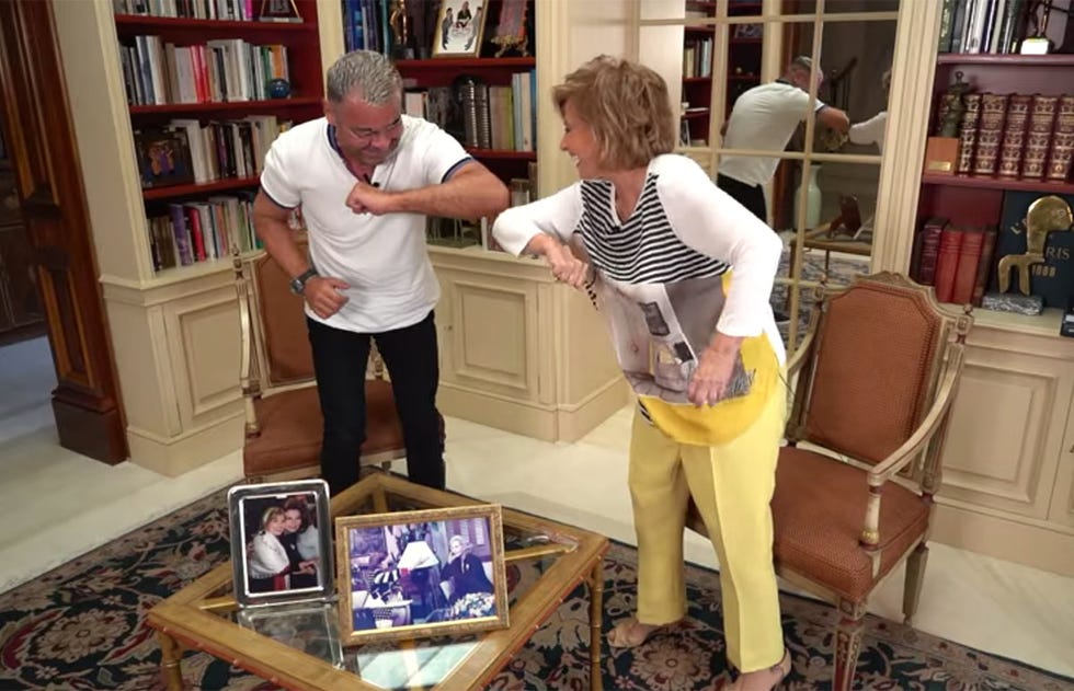 maría teresa campos entrevista a jorge javier vázquez en su canal de youtube