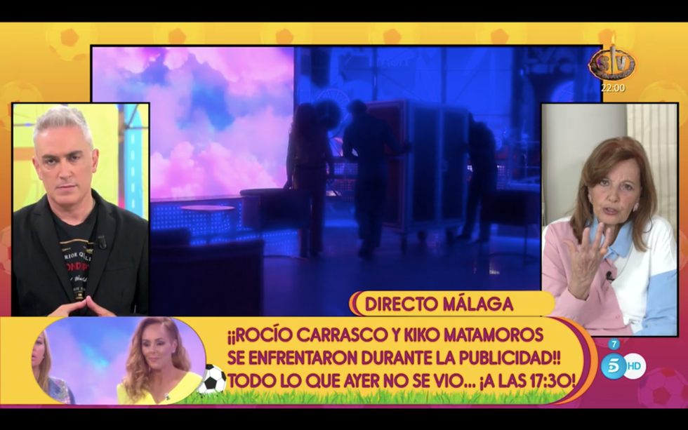 maría teresa le da unos consejos a rocío
