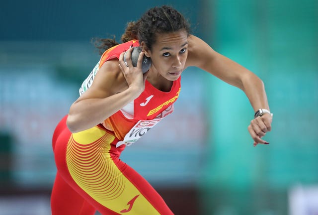 maría vicente, plusmarquista española de heptatlón