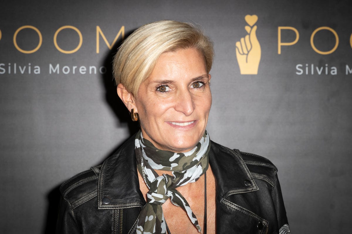maria zurita  during poom silvia moreno event in madrid on tuesday, 30 september 2021