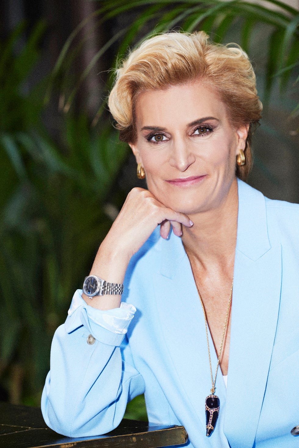 maría zurita posa para su entrevista con rosa villacastín en diez minutos