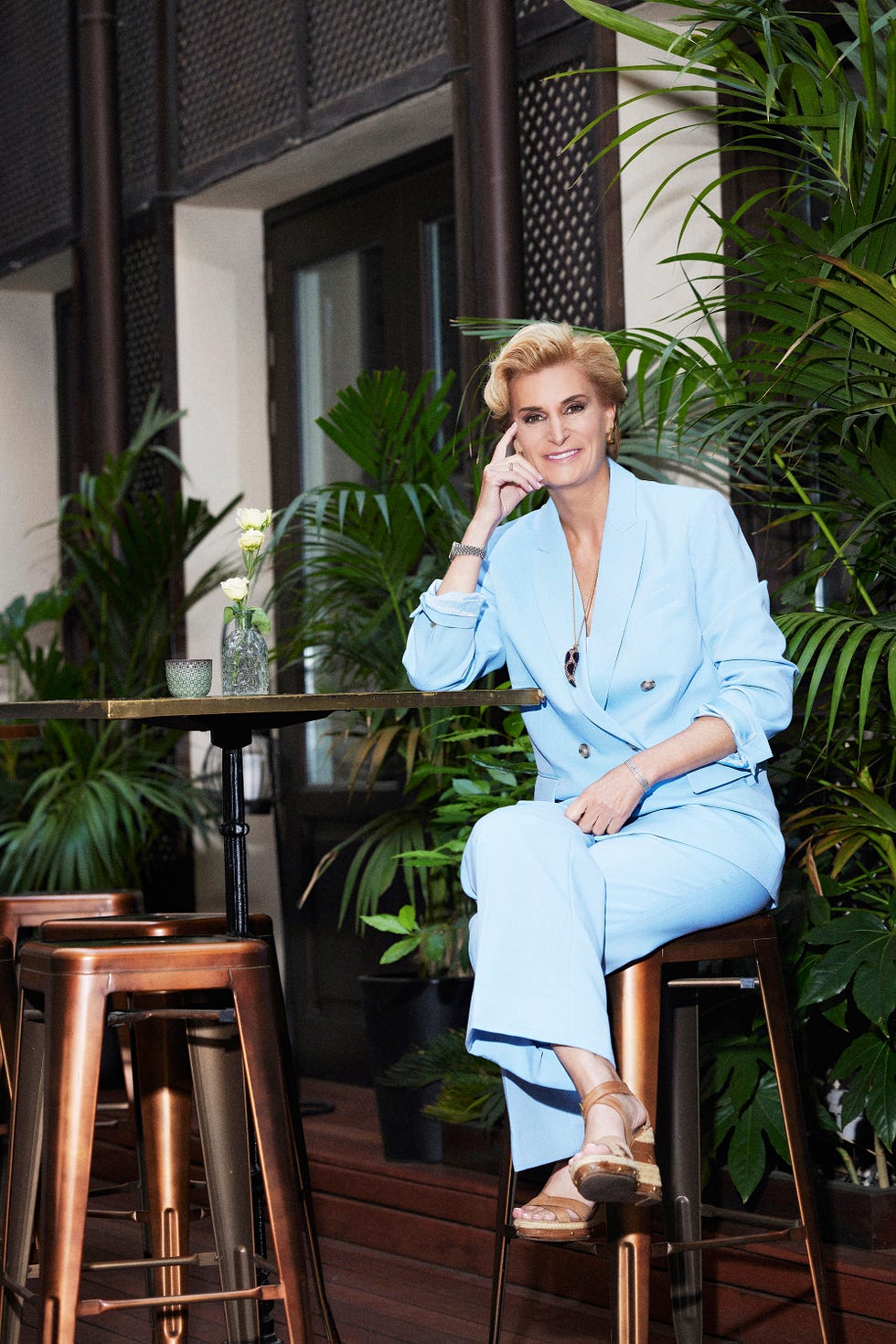 maría zurita posa para su entrevista con rosa villacastín en diez minutos