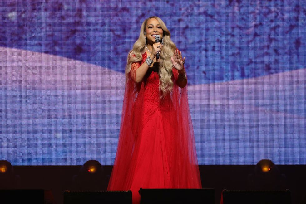 mariah carey merry christmas one and all new york