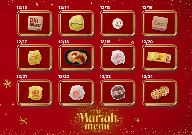 mcdonald's mariah meal