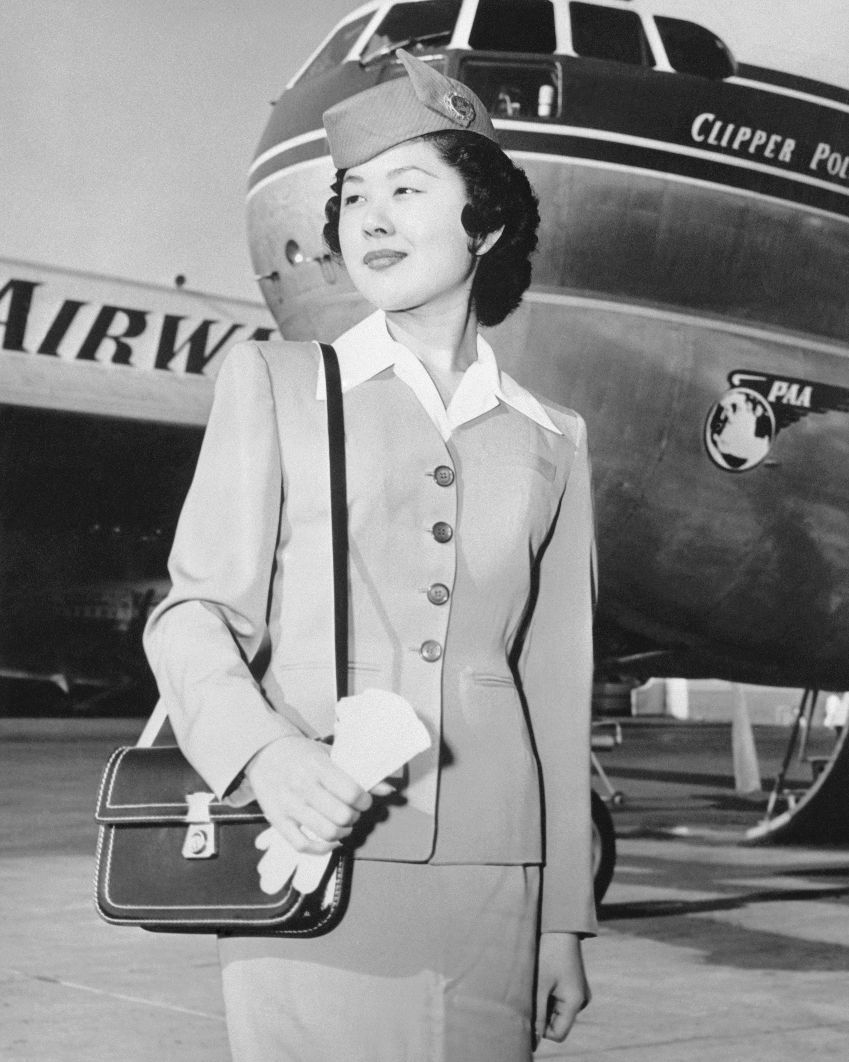 flight attendant vintage