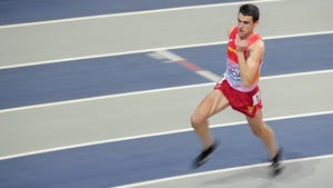 mariano garcía durante su participación en los europeos de glasgow