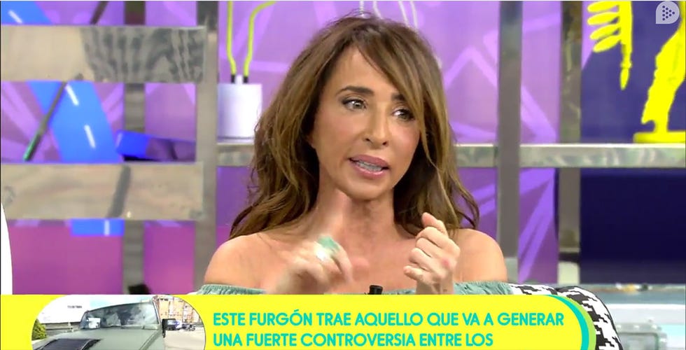 María Patiño vuelve a 'Sálvame' tras operarse la nariz