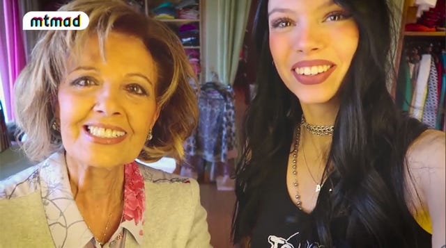 María Teresa Campos llama muñeca a su nieta, Alejandra Rubio