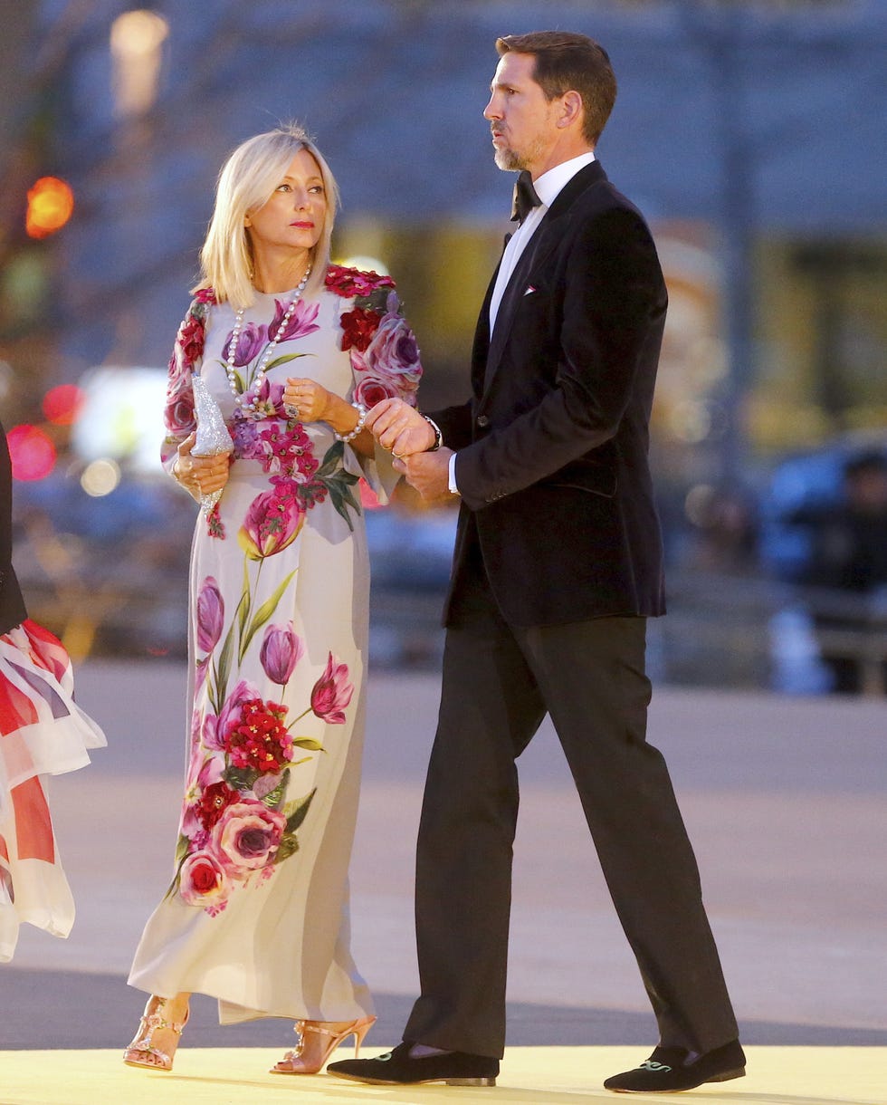 marie chantal de grecia con su marido, el príncipe pablo