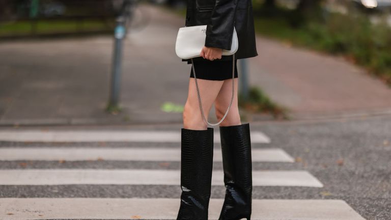 Celebrities Are Wearing Black Knee-High Boots Ahead of Fall