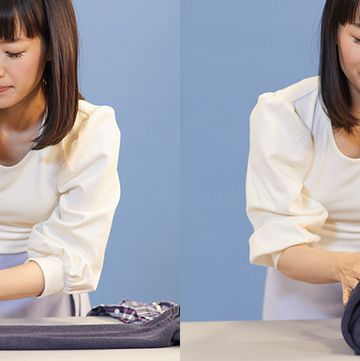 Marie Kondo - How to Fold a Shirt