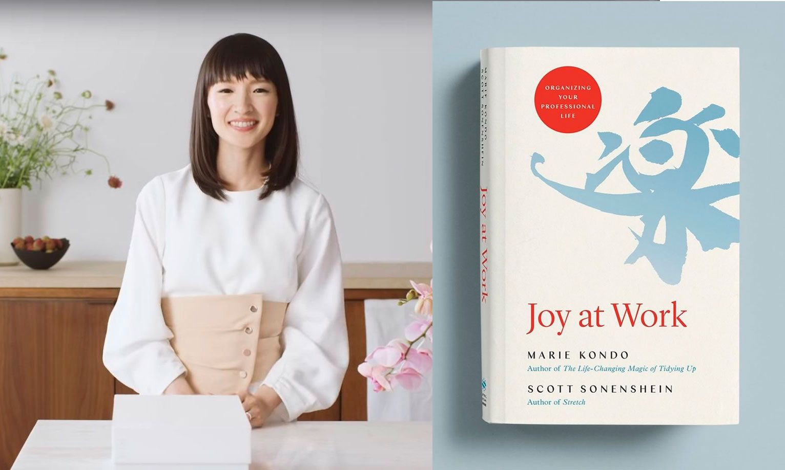 Marie Kondo habla sobre su nuevo libro: Joy at Work