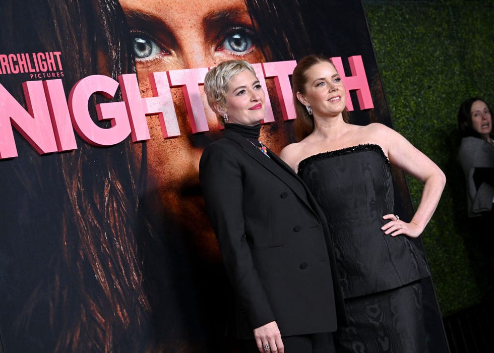 Amy Adams and Marie Heller at the premiere of “Nightbitch” in Los Angeles